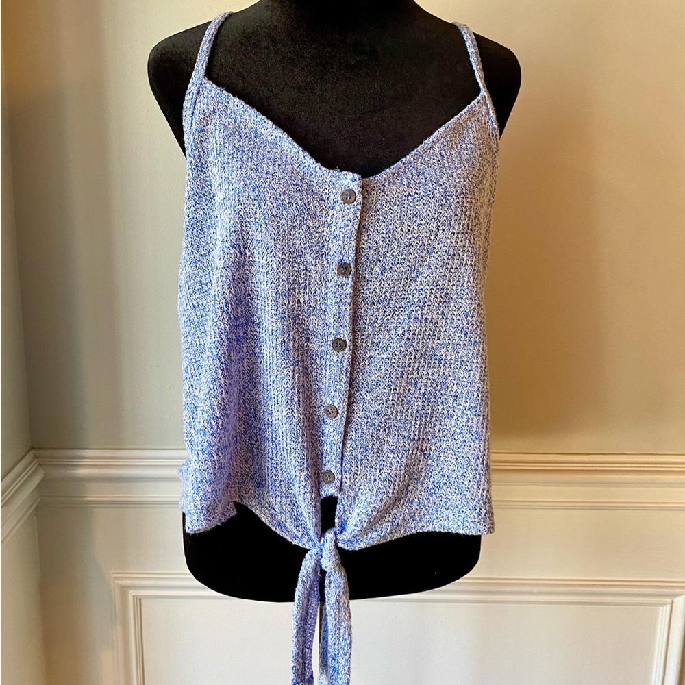 Lush Knit Cropped Tank Top
